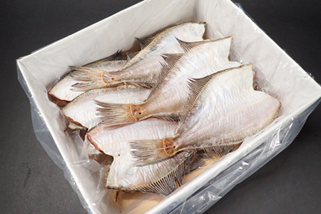 【北海道根室産】一夜干し宗八かれい12枚 G-11006