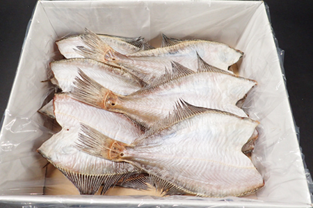 【北海道根室産】一夜干し宗八かれい12枚 G-14006