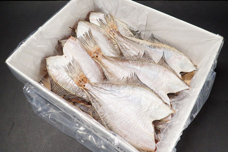 根室海鮮市場<直送>【北海道根室産】一夜干し宗八かれい12枚 G-28006