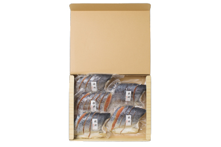 ＜鮭匠ふじい＞天然鮭切身(甘塩)400g×5P A-42129