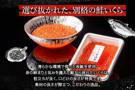 <鮭匠ふじい>いくら醤油漬け100g×4P(小分け) F-42002