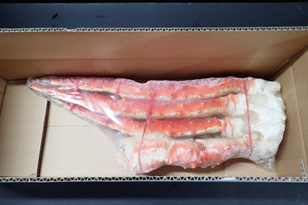 [12月10日決済分まで年内配送]ボイルたらばがに脚約2kg×1肩 D-14055