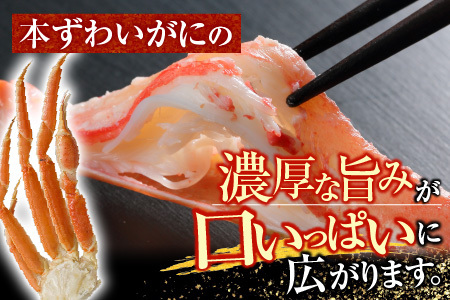 [12月10日決済分まで年内配送]ボイル本ずわいがに脚5肩(計約1.2kg) A-11246