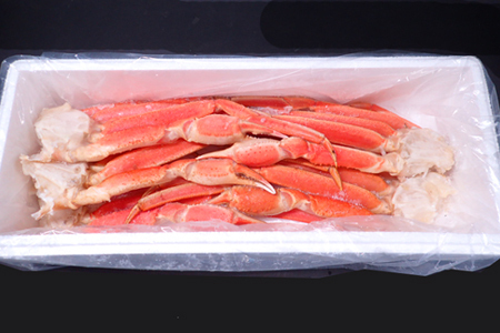 [12月10日決済分まで年内配送]ボイル本ずわいがに脚5肩(計約1.2kg) A-14261