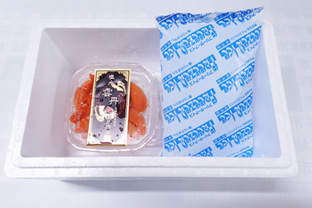 無添加むきたてエゾバフンウニ(赤系)塩水パック40～50g×1P[2026年1月中旬以降発送] G-14069