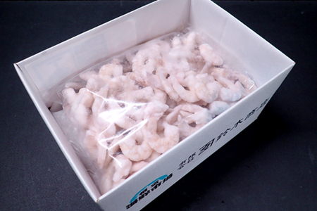 根室海鮮市場＜直送＞むきバナメイエビ約800g×1P(背ワタ除去済み) G-28067