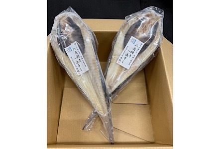 【12/31決済分まで1月中配送】 【北海道根室産】八角開き一夜干し1枚×2P G-50006