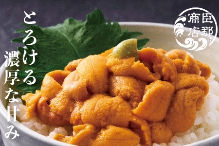 [12月17日決済分まで年内配送]エゾバフンウニ(赤色等含む)塩水パック100～110g×1パック A-22001