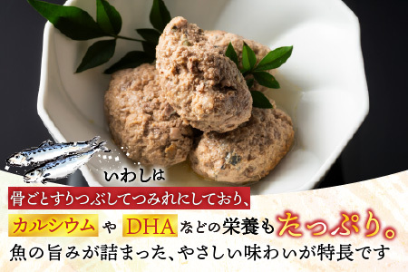 【12/31決済分まで1月中配送】 【北海道根室産】真いわしつみれ水煮160g×5缶 G-78009