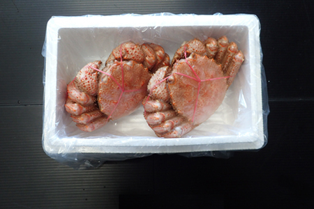 ボイル毛がに500~600g×2尾 F-14030