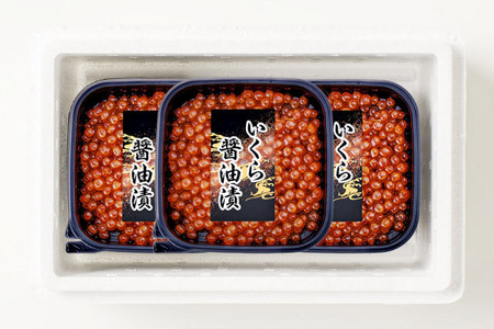 【年内配送可】鮭いくら醤油漬け80g×8P(計640g) B-81019