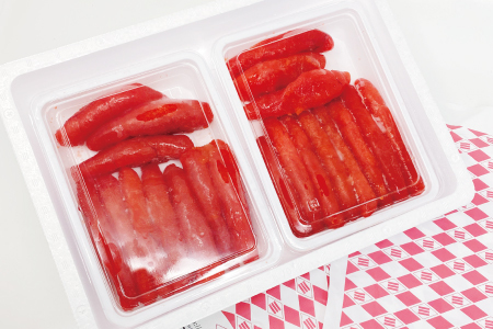 [12月17日決済分まで年内配送]熟成塩たらこ500g×2P(計1kg) G-16021