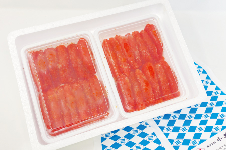 【12/31決済分まで1月中配送】 熟成辛子明太子500g×2P(計1kg) G-16022