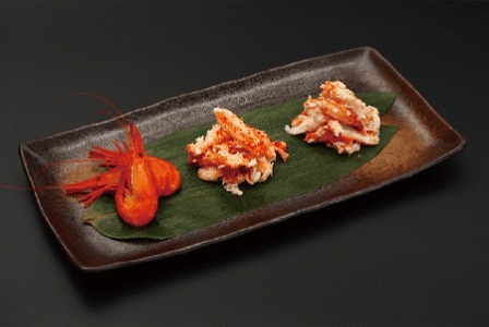 【12/31決済分まで1月中配送】 【北海道根室産】海鮮セット（たらばがに・花咲がに・北海シマエビ) B-12003