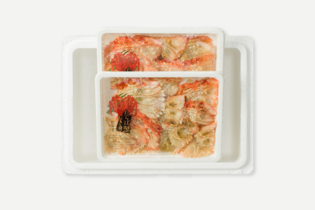 【北海道根室産】冷凍たらば蟹ふんどし剥き身200g×2P G-54003