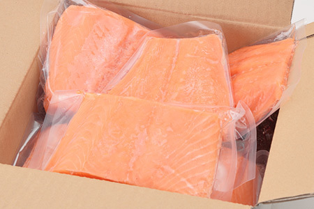 生食可アトランティックサーモン5～7P(計1.5kg前後) B-81017