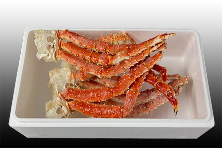 [12月21日決済分まで年内配送]【北海道根室産】ボイルたらば蟹足5～16本(計1～1.2kg) C-36080