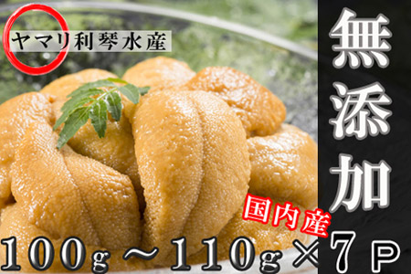 D-70004 ムラサキウニ塩水パック100~110g×7P