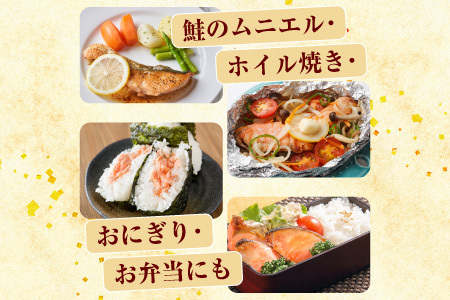 根室海鮮市場[直送]無添加甘塩天然鮭2種セット(計30切、約1.5kg) A-28001