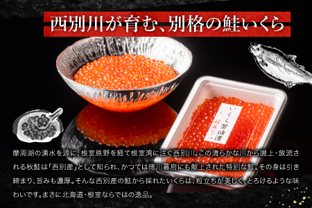 【12/31決済分まで1月中配送】 【北海道根室産】[鮭匠ふじい]いくら醤油漬50g×18P D-42056