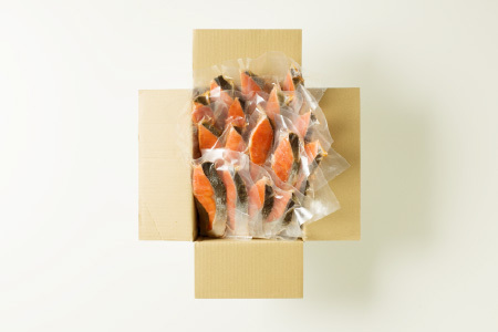 [12月10日決済分まで年内配送]甘汐天然紅鮭1切×18P(約1kg) A-11133