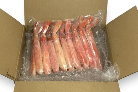 ボイルズワイガニ棒肉ポーション1kg(20～50本) B-48011