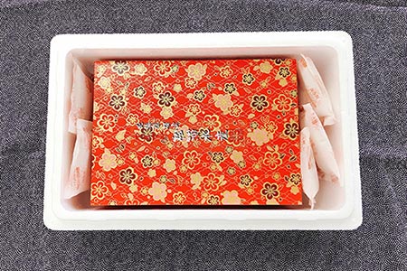 エゾバフンウニ(黄系)約250g×1折(化粧箱赤入) F-91001