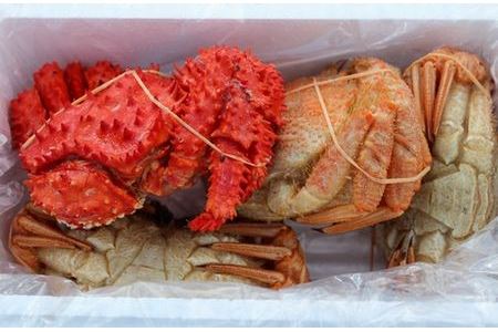 北海道根室産 花咲ガニとクリガニの食べ比べ A 北海道根室市 ふるさと納税サイト ふるなび