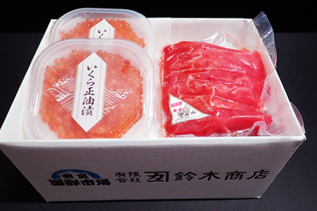 いくら醤油漬(鮭卵)70g×2P、辛子明太子500g A-11151