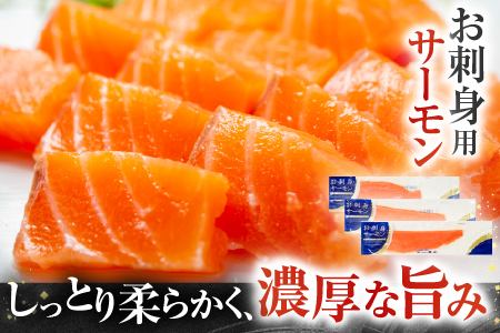 お刺身トラウトサーモン1.5kg&塩サーモンハラス2.2kg C-09015