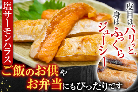 お刺身トラウトサーモン3kg&塩サーモンハラス3.3kg D-09014