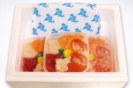 海鮮丼の具(6種盛り)×3セット A-10006