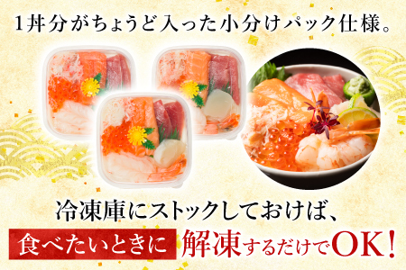 海鮮丼の具(6種盛り)×6セット B-10008