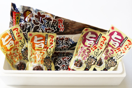 さんま明太・さんま生姜醤油煮・つぶ貝（醤油煮・味噌煮） A-93003