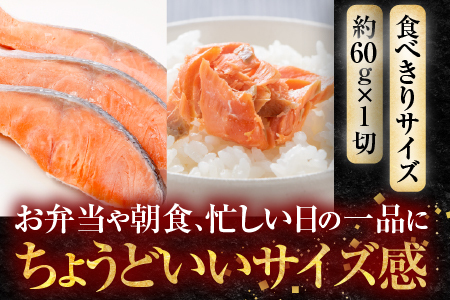 塩トラウトサーモン切り身1切真空×32P A-09055