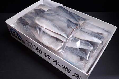 根室海鮮市場[直送]塩さばフィーレ9枚入×3P「計27枚、約2.9kg(1枚約110g)」 A-28173