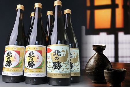 北の勝「大海・鳳凰」720ml×各3本 B-43003