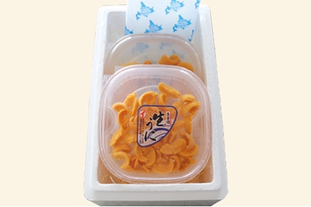 [12月10日決済分まで年内配送]エゾバフンウニ塩水パック70～80g×2P C-53024