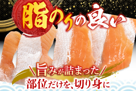 塩サーモンハラミ1切(約40g)×45P B-09063