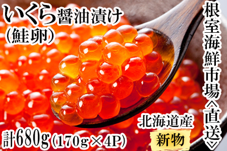 ふるさと納税 いくら醤油漬け(秋鮭卵)600g(150g×4P) B-11050 北海道