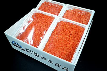 いくら醤油漬け(秋鮭卵)(新物)170g×4P(計680g) B-28048