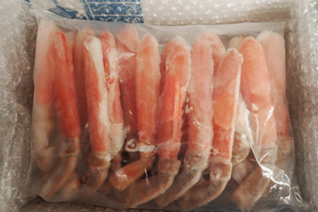 根室海鮮市場[直送]ずわいがにしゃぶしゃぶ用ポーション500g(25～30本) B-28055