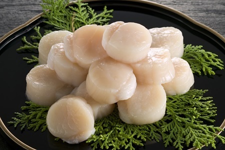 ＜12月22日決済分まで年内配送＞刺身用ほたて300g×4P(計1.2kg) B-65017