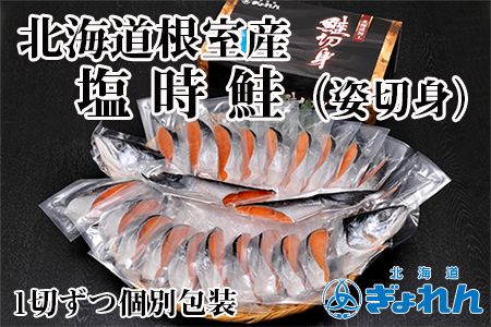 【北海道根室産】塩時鮭姿切身 B-85003