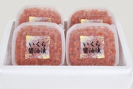 ＜12月18日決済分まで年内配送＞秋鮭いくら100g×4P(計400g)  A-81013