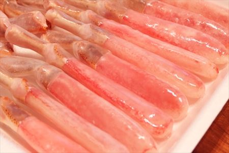 生ずわい1kg、ボイルずわい爪400g F-32011