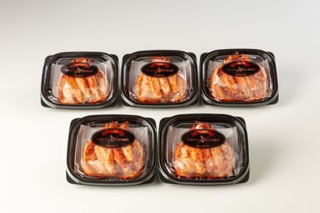 【12/31決済分まで1月中配送】 花咲ガニ甲羅盛り70g×5個 B-83005