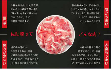 【佐助豚】小間切れ 約4kg ふるさと納税特別セット/約500g×8パック 佐助豚 豚もも肉 豚ウデ肉 豚もも 豚うで 豚肉 ぶたにく ぶた肉 豚 肉 お肉 にく ブタ肉 お取り寄せ 小間切れ 国産 小分け 使い切り 切り落とし 真空パック