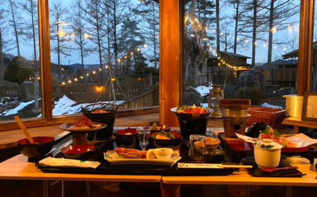 YUDA BASE 宿泊チケット（1泊2食付き・2名様）／ 宿泊 チケット 観光 旅行 グランピング キャンプ アウトドア ドッグラン