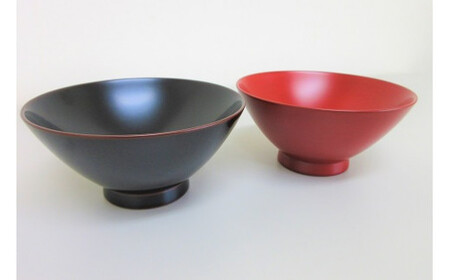 安比塗漆器】 めし椀夫婦セット ／ 漆器 漆塗り 安比塗 ペア お椀 お